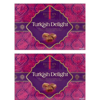 Beech’s Milk Chocolate Turkish Delight with rose centre