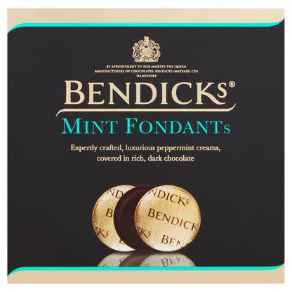 Bendicks Mint Fondants 180g premium chocolate box with mint centers