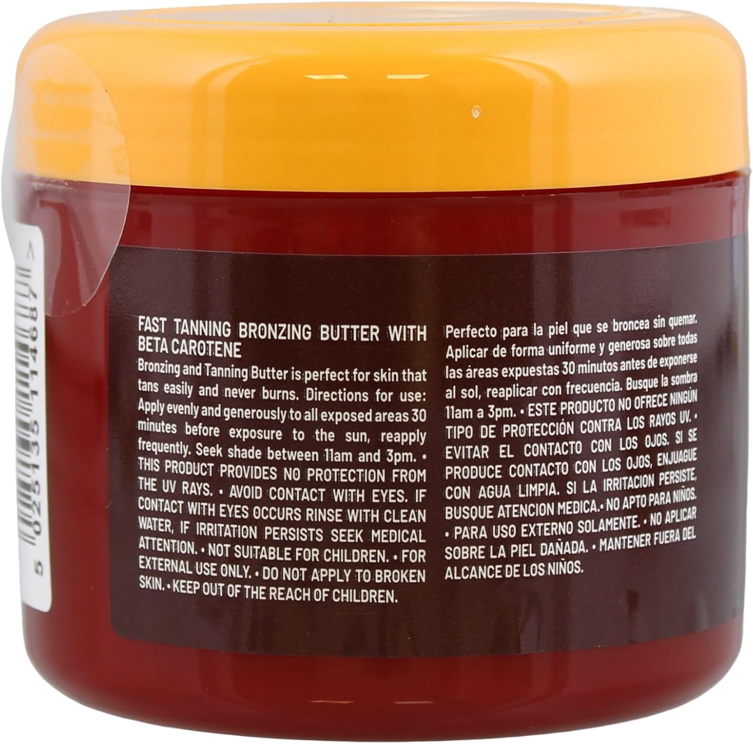 Coconut fragrance SPF 0 tanning body butter