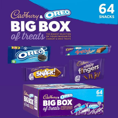 Large Cadbury and Oreo treat box ideal for family gatherings, parties, or celebrations