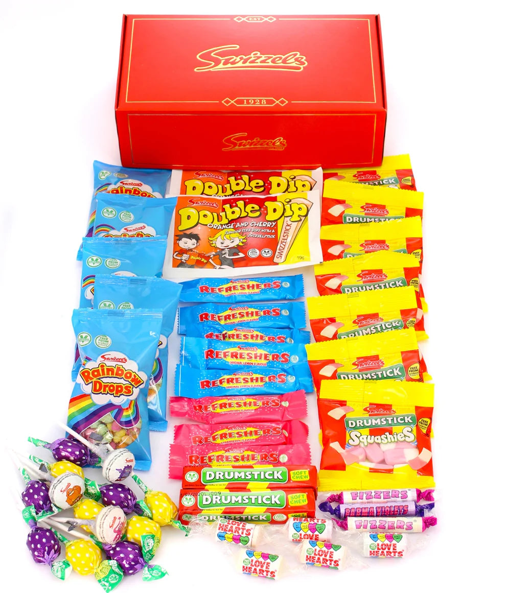 Big Swizzels Sweet Memories Gift Box with retro candy favourites