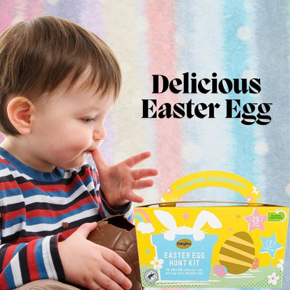 Birthday gift box featuring Easter chocolate treats