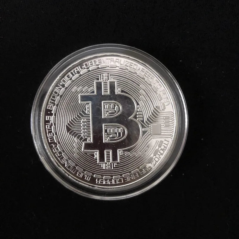 Bitcoin themed commemorative art piece
