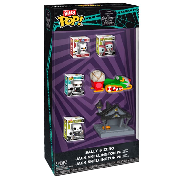 Bitty Pop Nightmare Before Christmas starter mini figure set