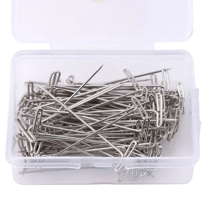 T pin needles foam head wig block securing craft sewing pins