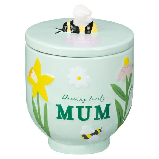 Blooming Lovely Mum scented candle gift