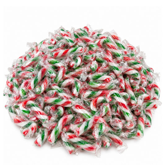 Bonds peppermint mini candy canes bulk pack