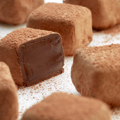 Box of Booja-Booja Fine de Champagne organic truffles