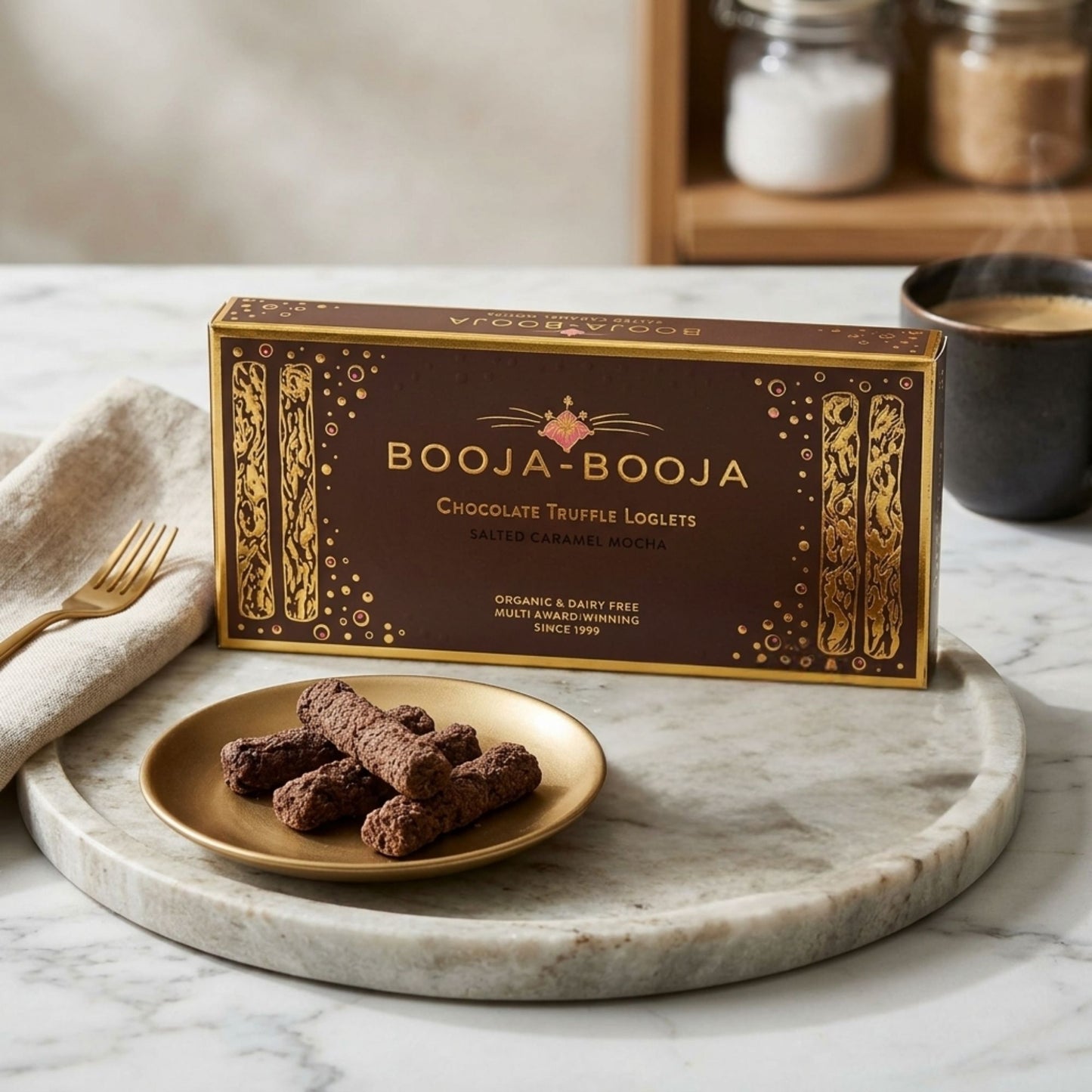 Luxurious chocolate experience with vegan ingredients