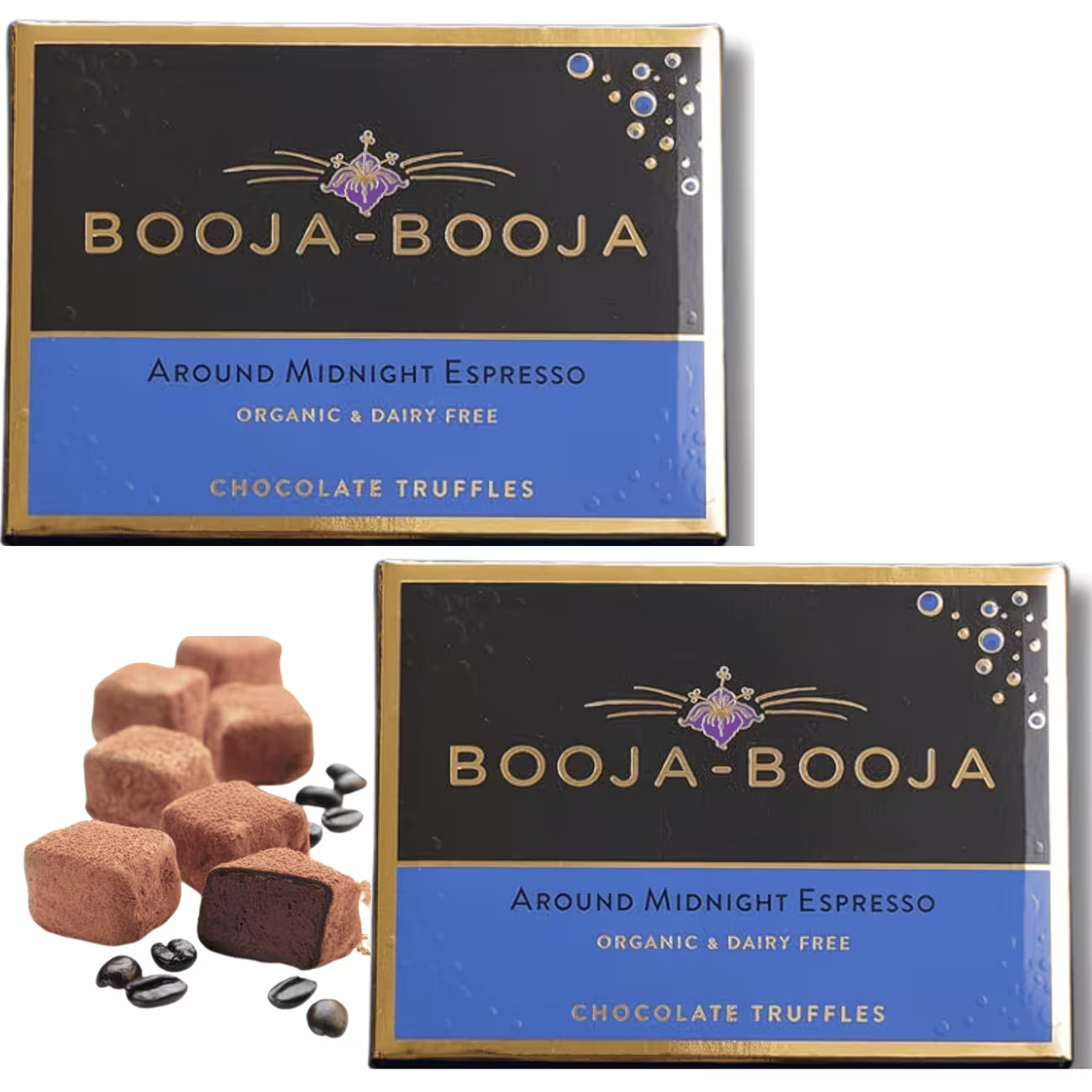 Booja Booja espresso chocolate truffles 2 x 92g pack