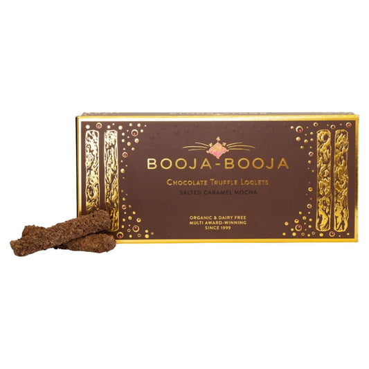 Booja-Booja Salted Caramel Mocha Chocolate Truffle Loglets 115g