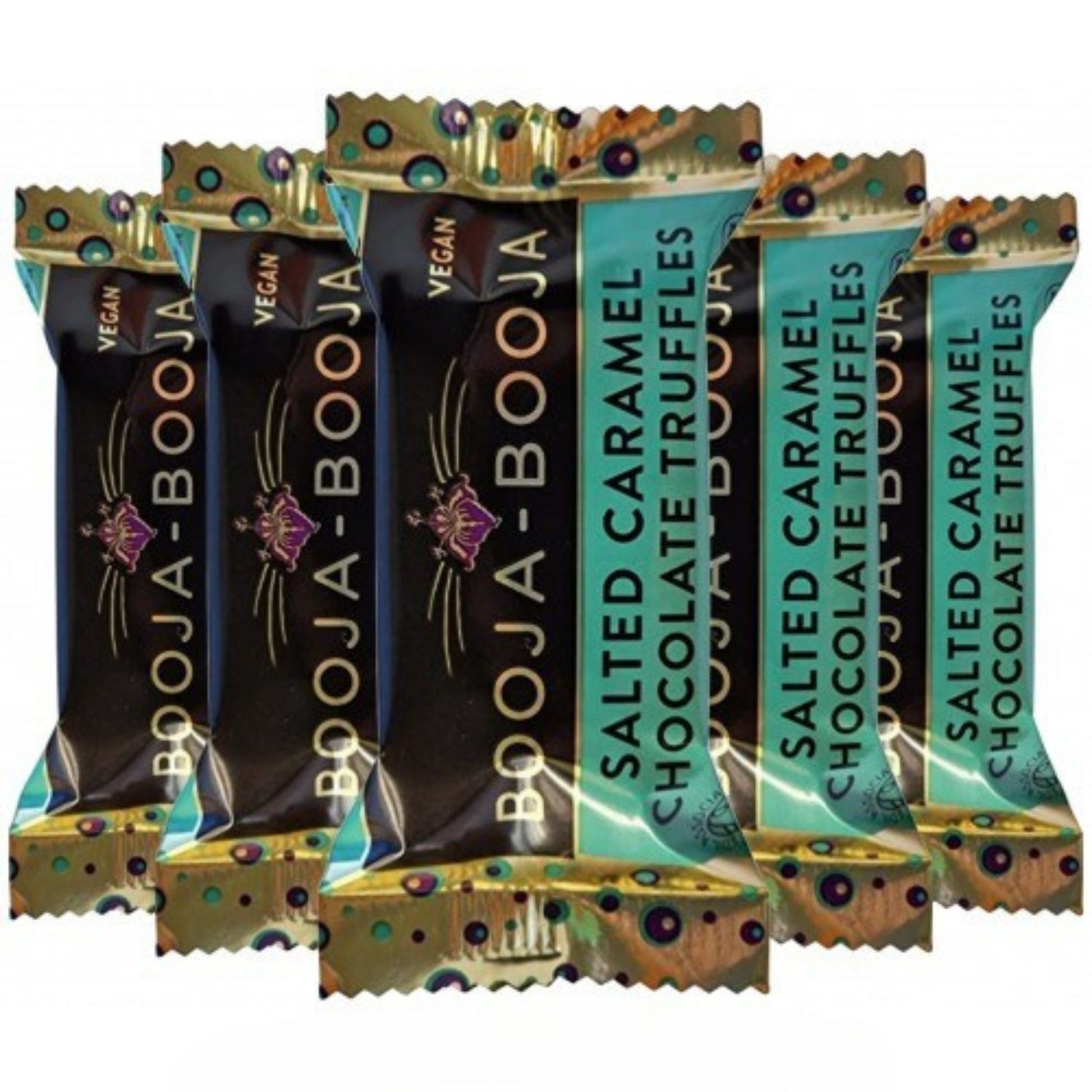 Booja-Booja Salted Caramel vegan chocolate truffles 16 x 2 pack