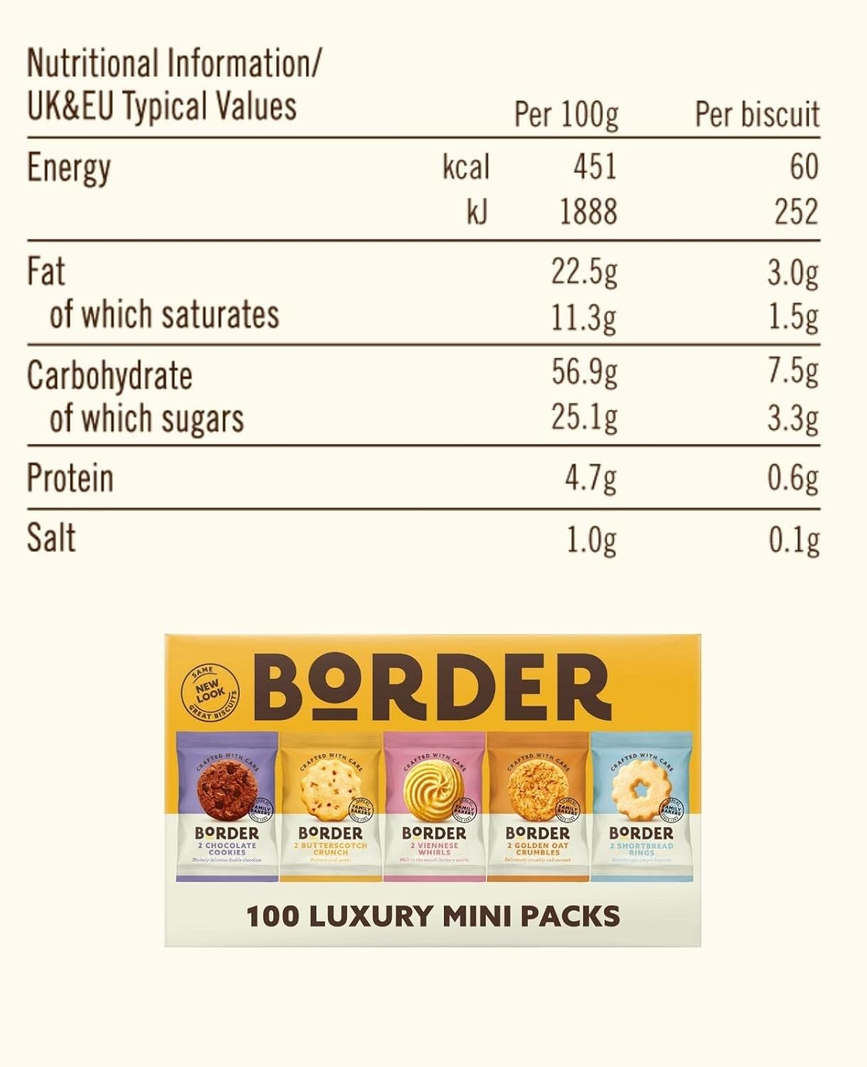 border biscuits 5 flavours twin pack