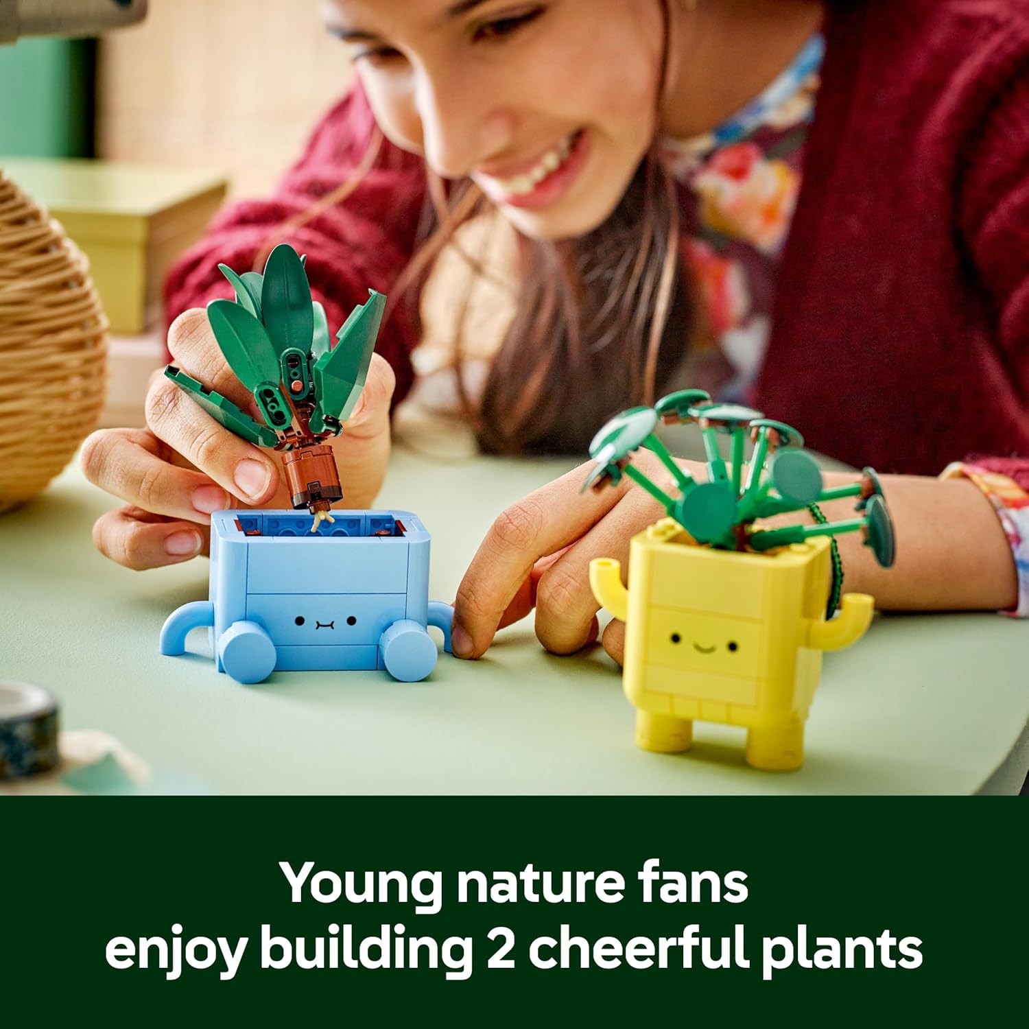lego craft kit for kids nature theme gift