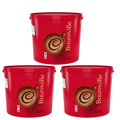 Bournville cocoa powder 3x1.5kg bulk pack for baking and drinks