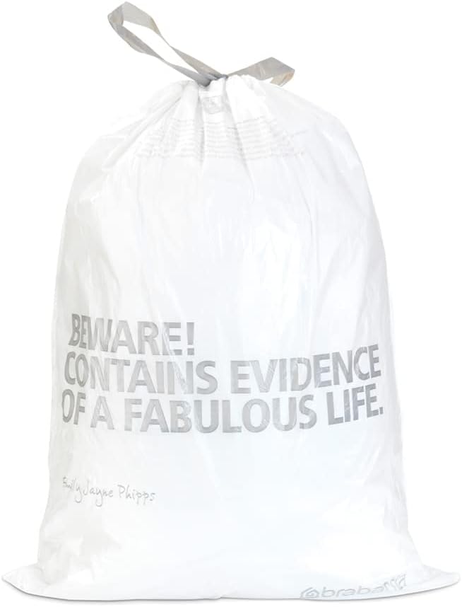 Close-up of Brabantia PerfectFit Bin Liners Size H 50-60L