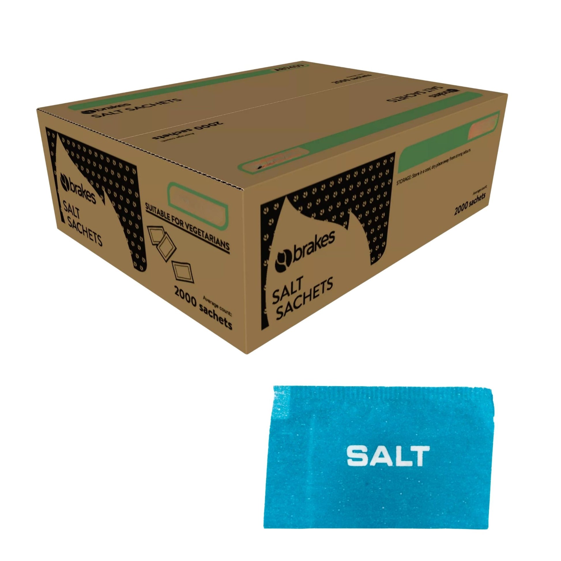 Brakes Salt Sachets 2000 Pack