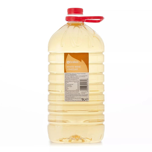Brakes White Wine Vinegar 5ltr