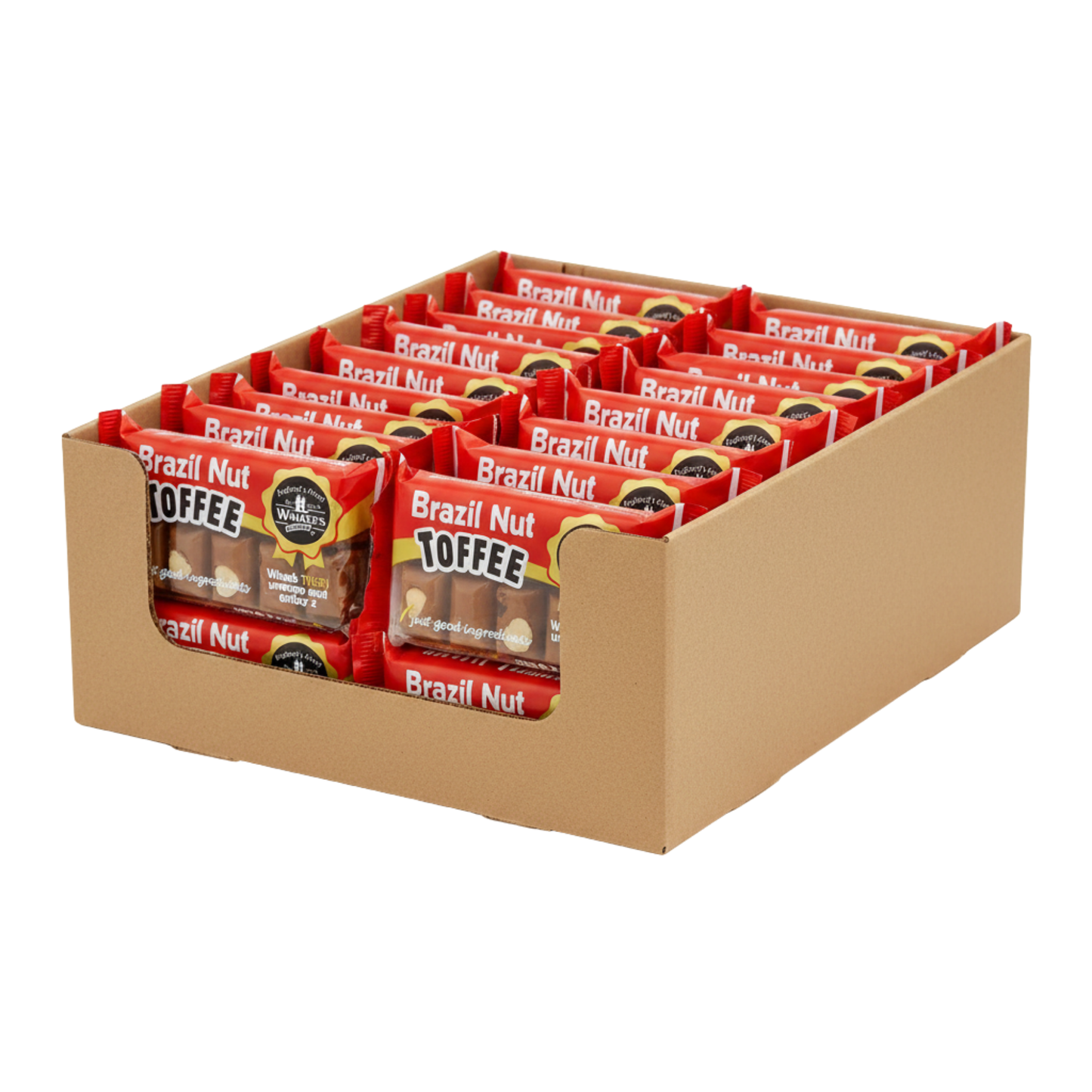 Whack then unwrap traditional toffee bar treat