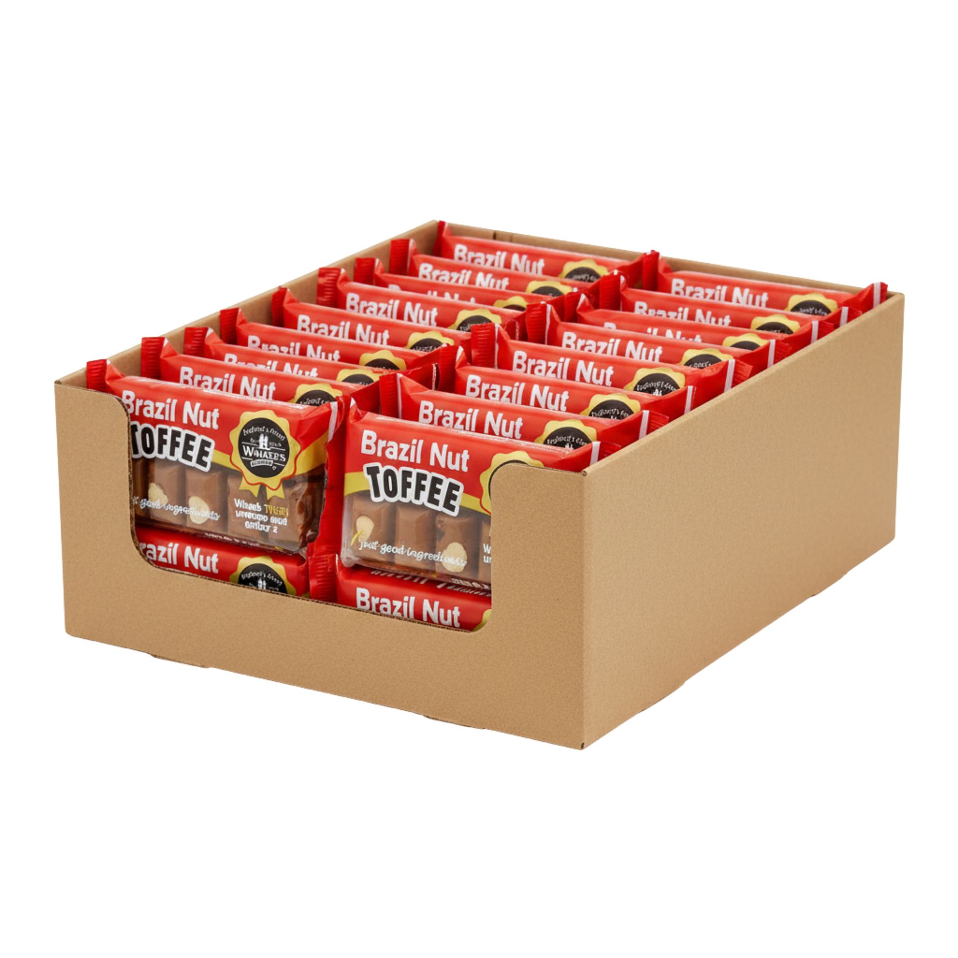 Whack then unwrap traditional toffee bar treat