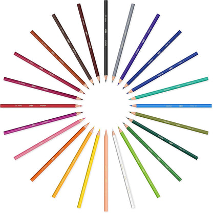 easy to sharpen vivid bic colour pencils