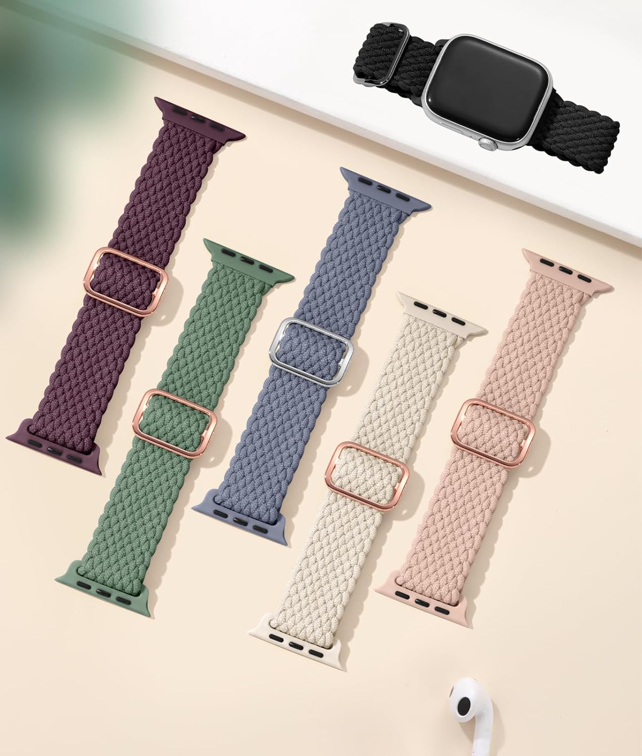 Elastic comfortable Apple Watch sport bands