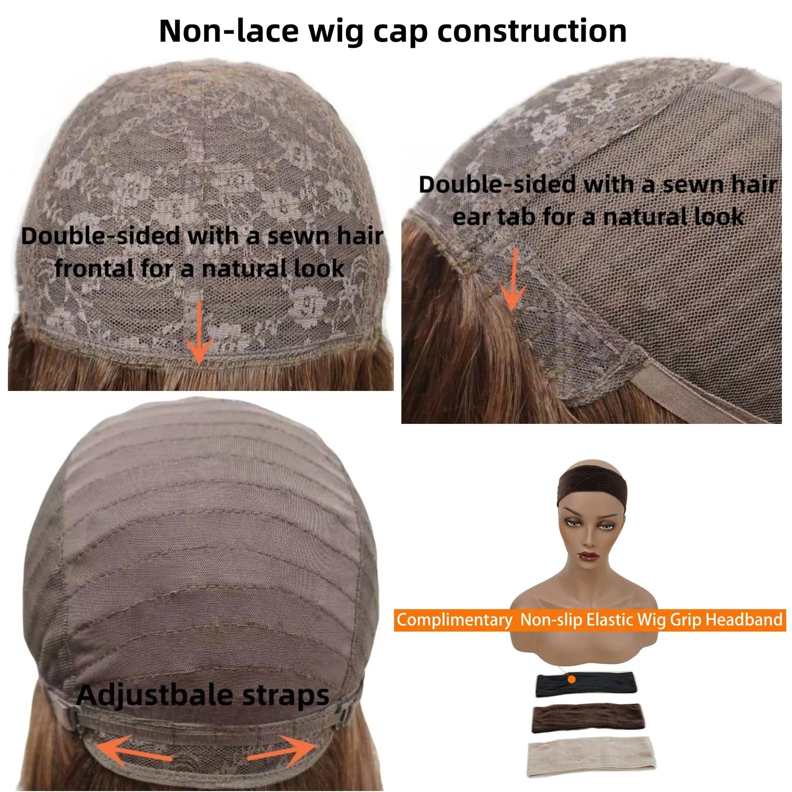 Wig cap offering breathable support and natural look