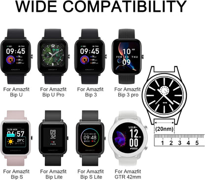 Amazfit compatible watch band for fitness and sports use