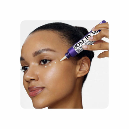 Firms and lifts sagging under-eye skin