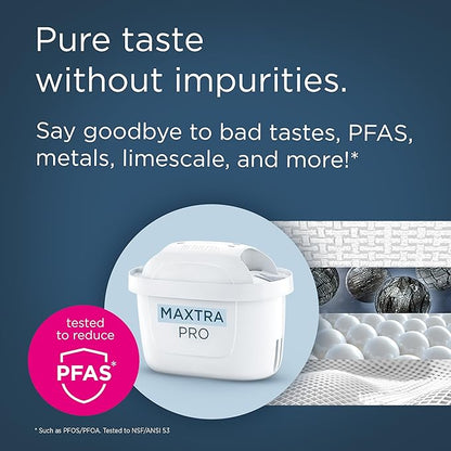 BRITA MAXTRA PRO Pure Performance 6x water filter cartridge refills