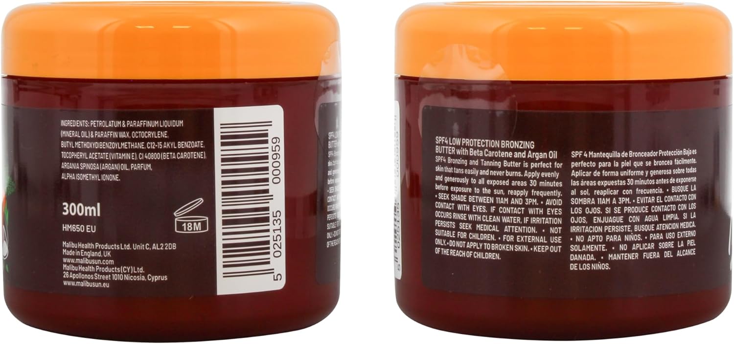 Beta carotene tanning accelerator body cream