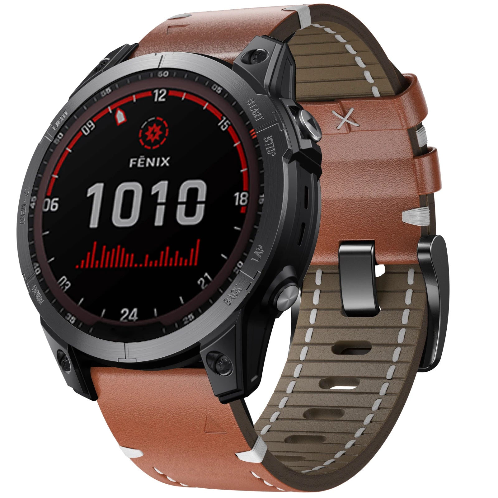 Premium leather smartwatch replacement band