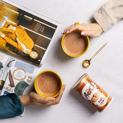 Make 12 servings of delicious bubbly chocolate drink