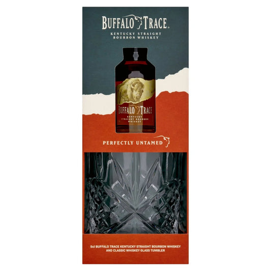 Buffalo Trace Bourbon Whiskey Glass Gift Set