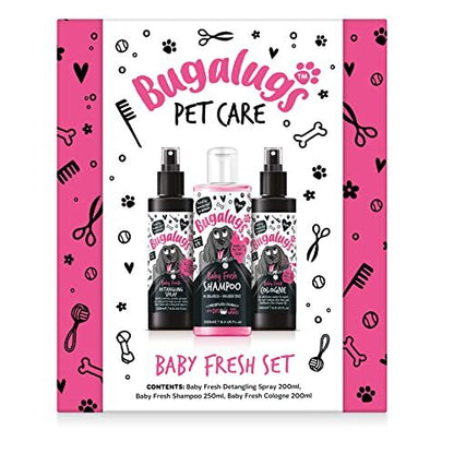 Spa gift set for dogs with shampoo