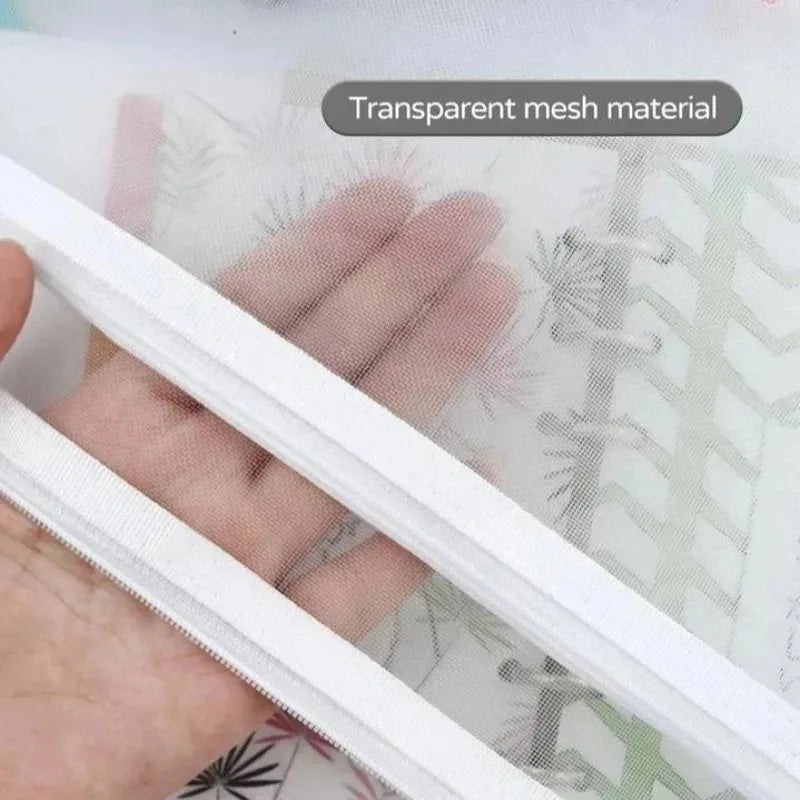 Mesh storage bags for building blocks and small toys