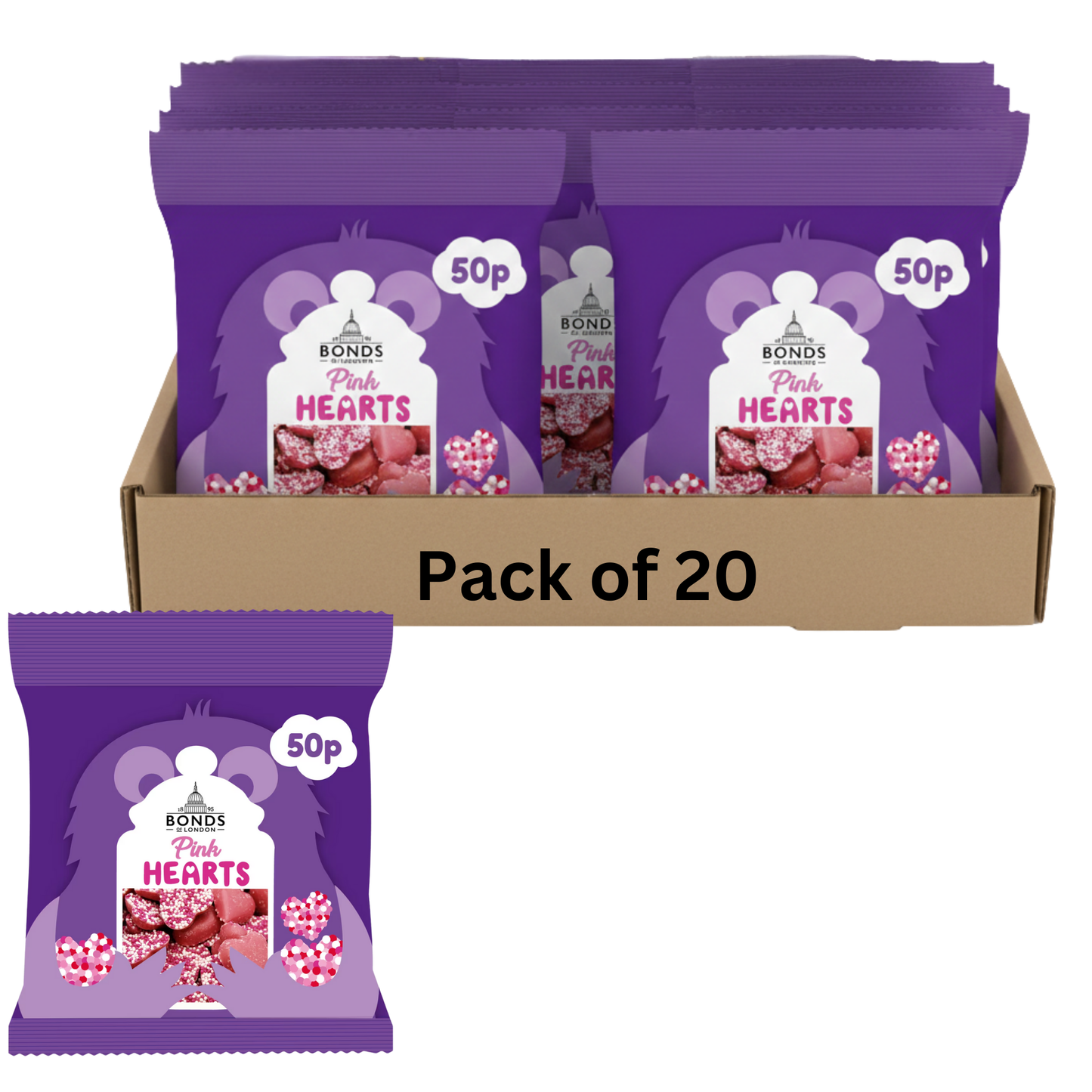 Bulk packs 20 or 40 bags available
