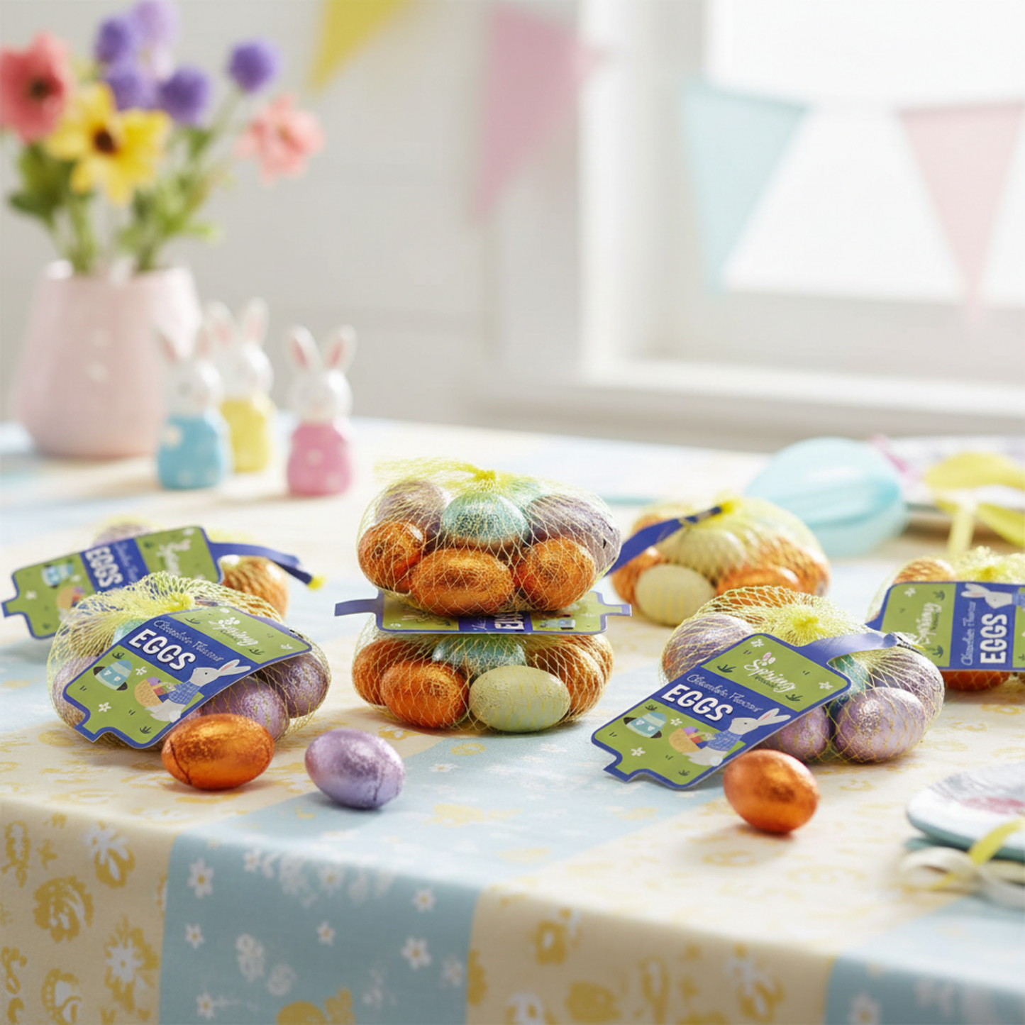 Colourful packaging for gifting and sharing