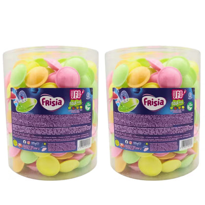 Bulk Flying Saucers Sweets 2x pack fizzy sherbet candy
