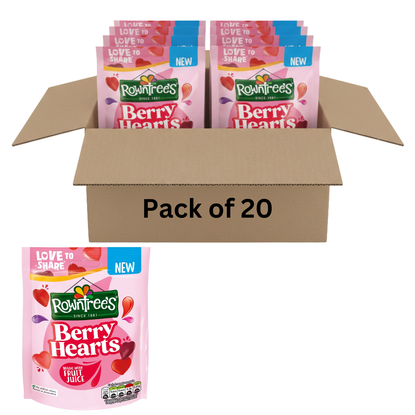 Sharing bag perfect for Valentine’s Day or gifting