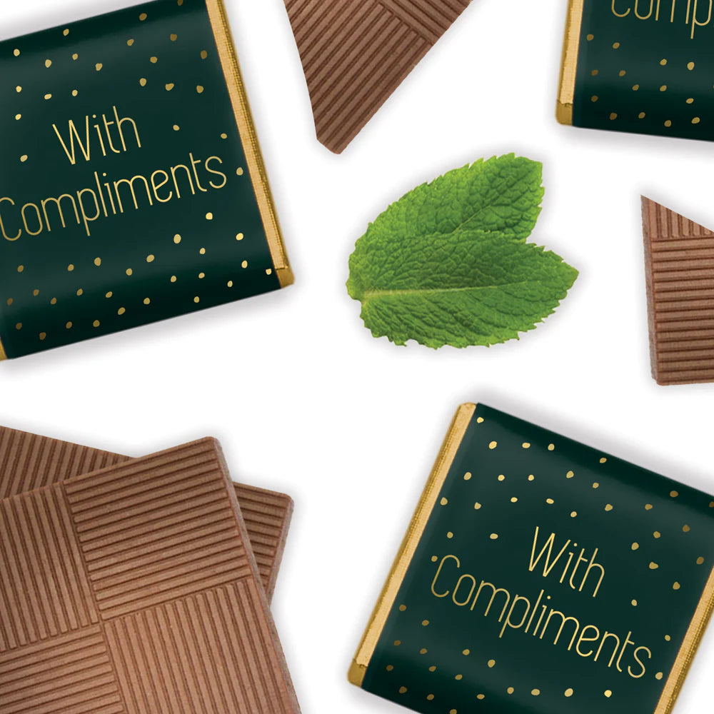 Bulk box of 400 individually wrapped mint chocolates