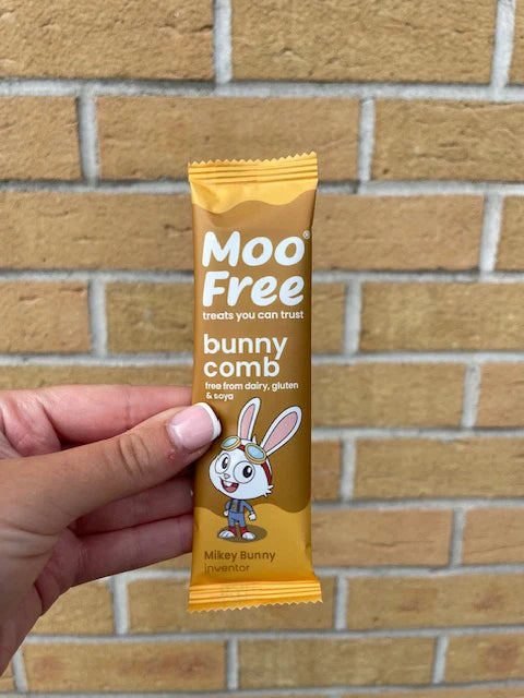 Box of 20 Bunnycomb Mini Moo Chocolate Bars 20g each