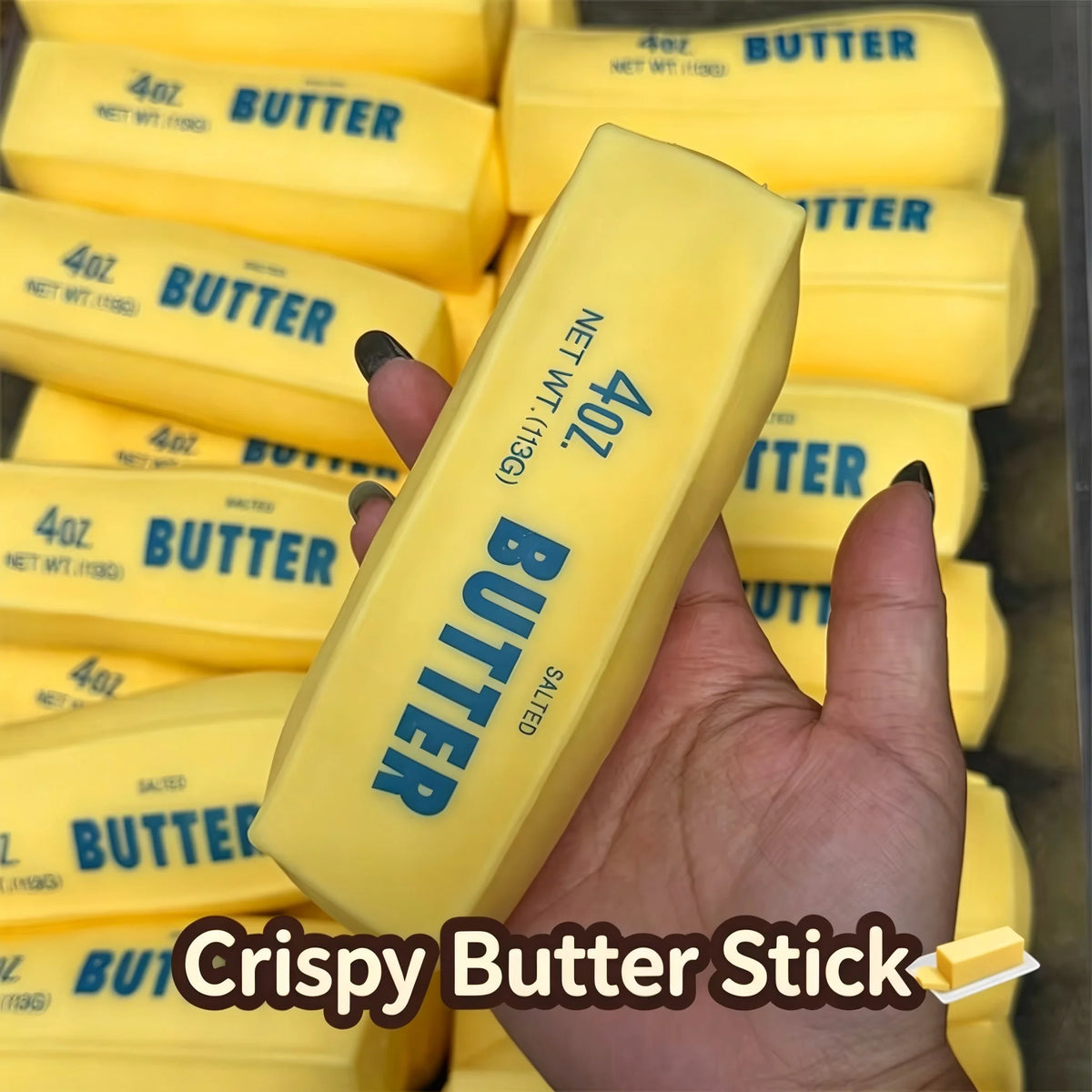 Butter Stick squishy fidget toy