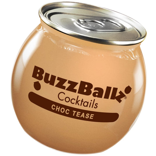 BuzzBallz Choc Tease 200ml pre-mixed chocolate cocktail