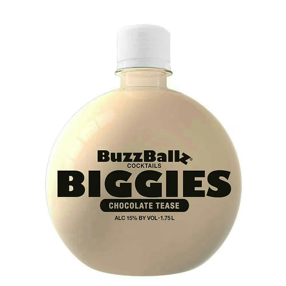 BuzzBallz Choc Tease Biggie 1.75L Magnum Plus creamy chocolate martini