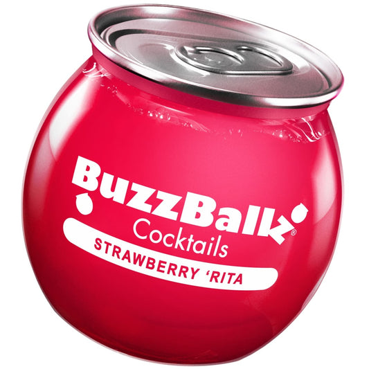 BuzzBallz Strawberry 'Rita 200ml pre-mixed cocktail