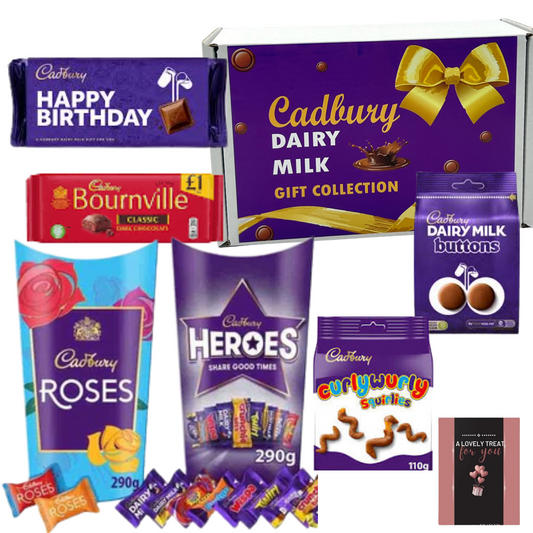 Cadbury birthday chocolate treats in gift pack