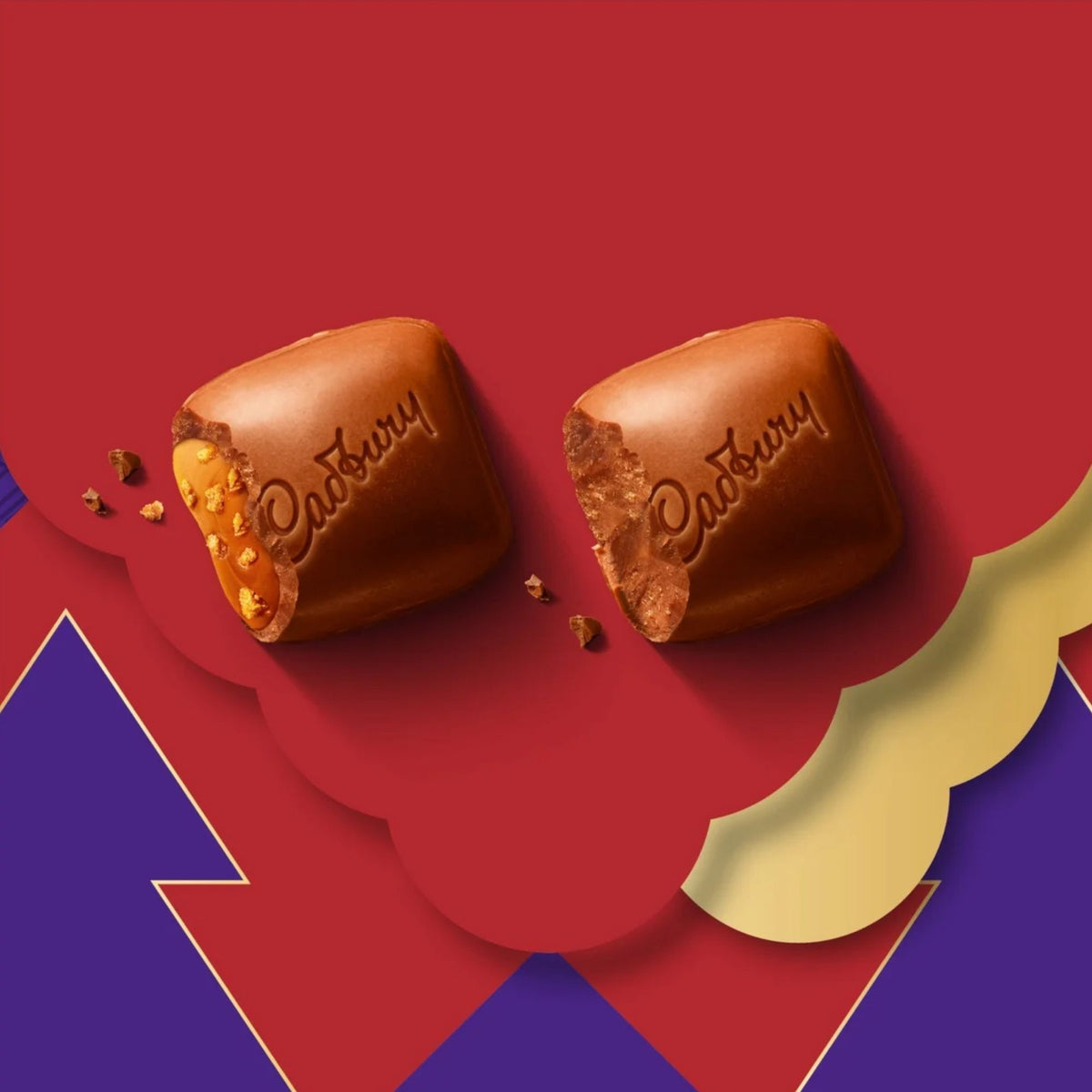 Cadbury Dairy Milk with Lotus Biscoff chocolate chunk calendar