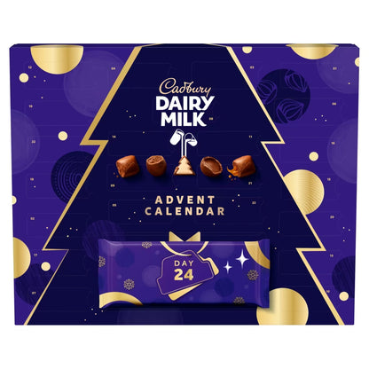 348g Cadbury Dairy Milk Advent Calendar for daily festive chocolate treats