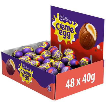 Cadbury Chocolate Creme Egg 48 x 40g Easter Pack